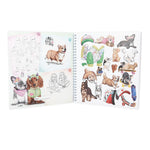 Create Your TOPModel Doggy Colouring Book