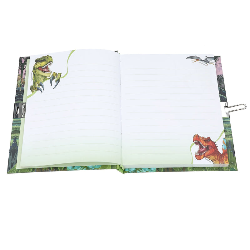 Dino World Diary With Padlock