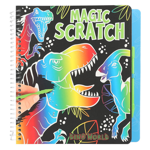 Dino World Magic - Scratch Book