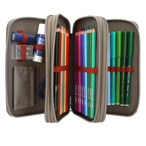 Dino World Triple Pencil Case NEW WORLD