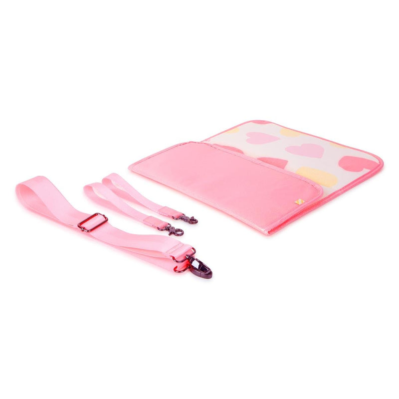 Faux Fur Changing Bag Set