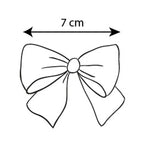 FRENCH BLUE Hair Clip With Grosgrain Bow (7cm) (Condor) - CottonKids.ie - Condor - Girl - Hair Accessories