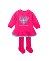 Fuchsia Heart & Ruffles Dress Set (Agatha Ruiz de la Prada)