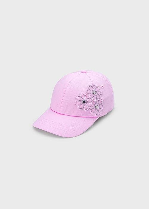 Girl Pink Twill Cotton Cap (mayoral) - CottonKids.ie - Hat - 3 year - 4 year - 5 year