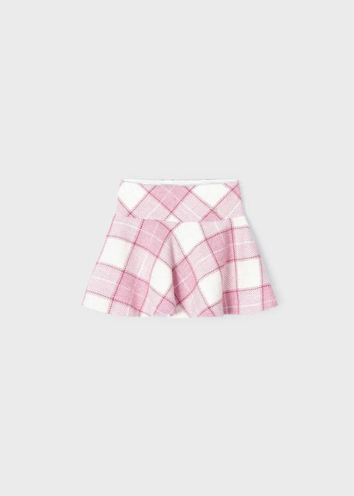 Girl Tartan Pink Skirt