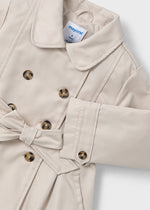 Girls Beige Trench Coat