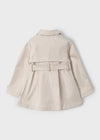 Girls Beige Trench Coat