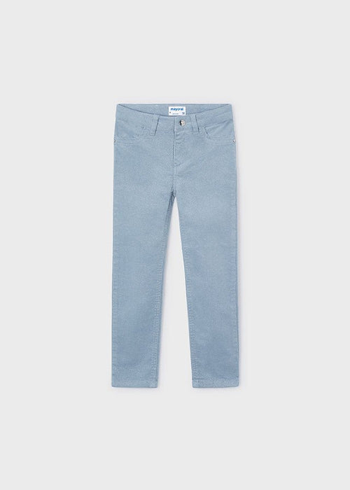 Girls' Blue Corduroy Trousers (Mayoral)