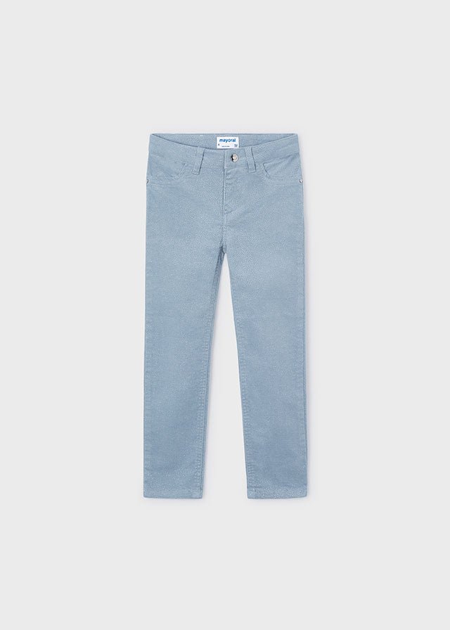 Girls' Blue Corduroy Trousers (Mayoral)