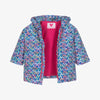 Girls Blue Heart Print Puffer Coat (Agatha Ruiz de la Prada)