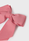 Girls Blush Pink Bow Hair Clip (12cm) (Abel & Lula)