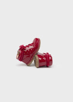 Girls Cherry Red Patent Ankle Boots (mayoral)