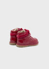 Girls Cherry Red Patent Ankle Boots (mayoral)