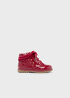 Girls Cherry Red Patent Ankle Boots (mayoral)