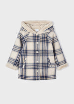 Girl's Classic Plaid Coat