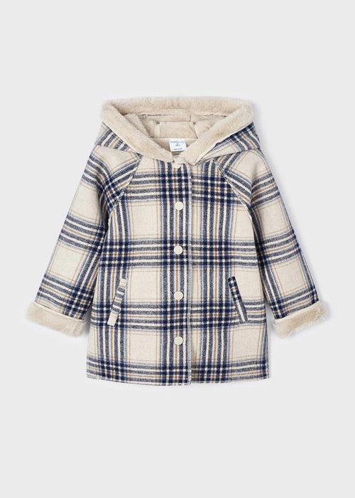 Girl's Classic Plaid Coat