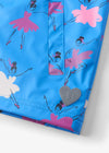 Girls Colour Changing Ballerina Rain Jacket
