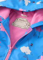 Girls Colour Changing Ballerina Rain Jacket