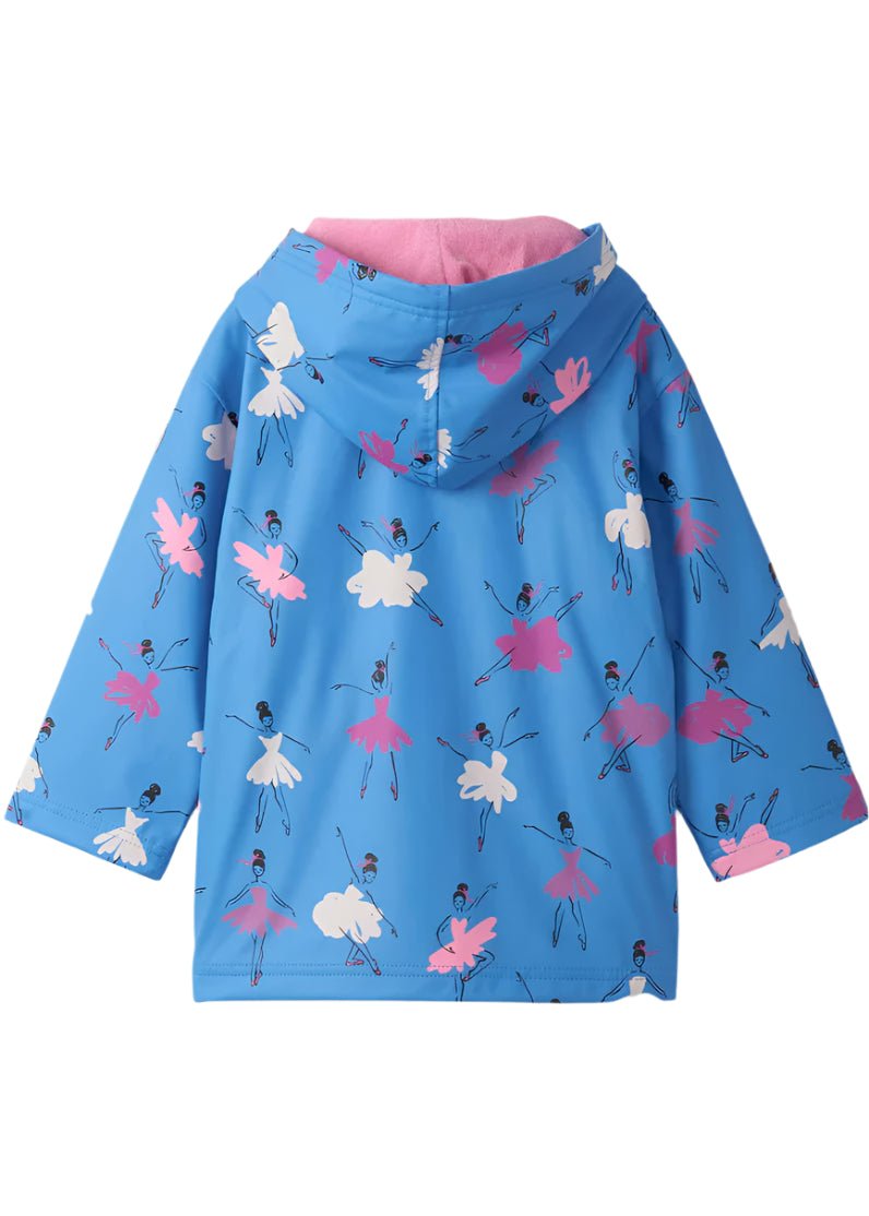 Girls Colour Changing Ballerina Rain Jacket