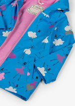Girls Colour Changing Ballerina Rain Jacket
