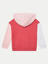 Girls Coral Pink Hooded Set