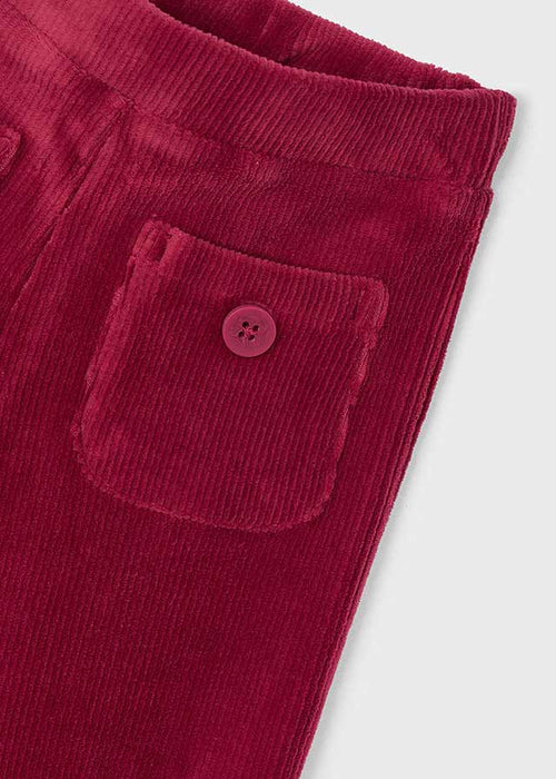 Girls Corduroy Knit Wide - Leg Trousers