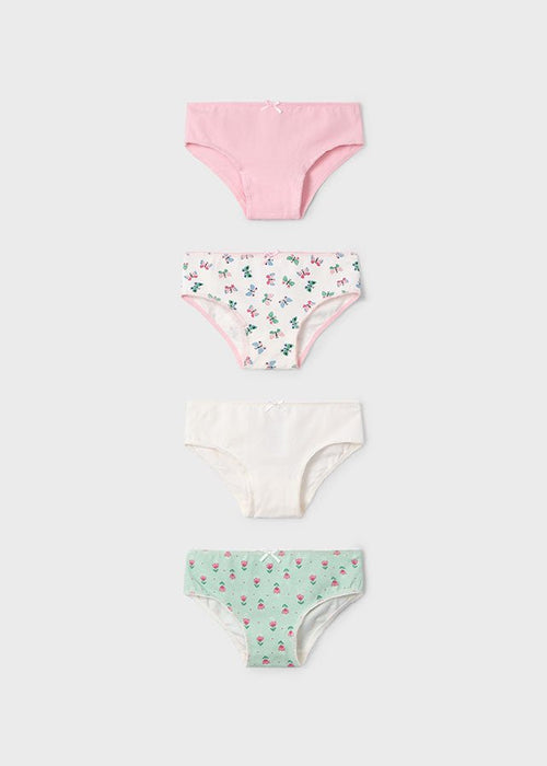 Girls Cotton Panties Set – Pack of 4