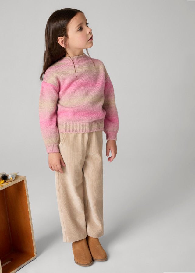 Girls' Cozy Camellia Ombre Sweater