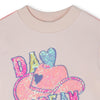 Girls Cream Sequin ‘Daydream’ Sweatshirt