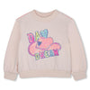 Girls Cream Sequin ‘Daydream’ Sweatshirt