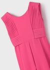 Girls Deep Pink Jumpsuit (Abel & Lula)