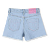 Girls Denim Shorts With Sequin Detail