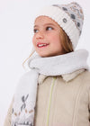 Girls Fair Isle Hat & Scarf Set (mayoral)