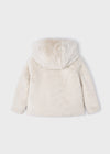 Girls Faux Fur Coat (mayoral)