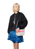 Girls Faux Shearling Crossbody Bag