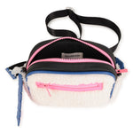 Girls Faux Shearling Crossbody Bag