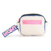 Girls Faux Shearling Crossbody Bag