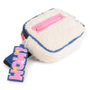 Girls Faux Shearling Crossbody Bag