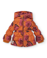 Girls' Floral Puffer Jacket with Hood (Tuc Tuc)