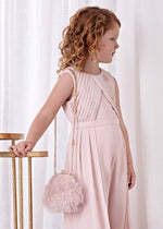 Girls' Fluffy Pink Handbag (Abel & Lula)