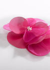 Girls Fuchsia Flower Hair Clip