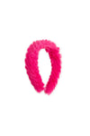 Girls Fuchsia Pink Faux Fur Hairband (Agatha Ruiz de la Prada)