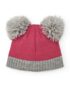 Girls' Fun Face Pom - Pom Knit Hat (Tuc Tuc)