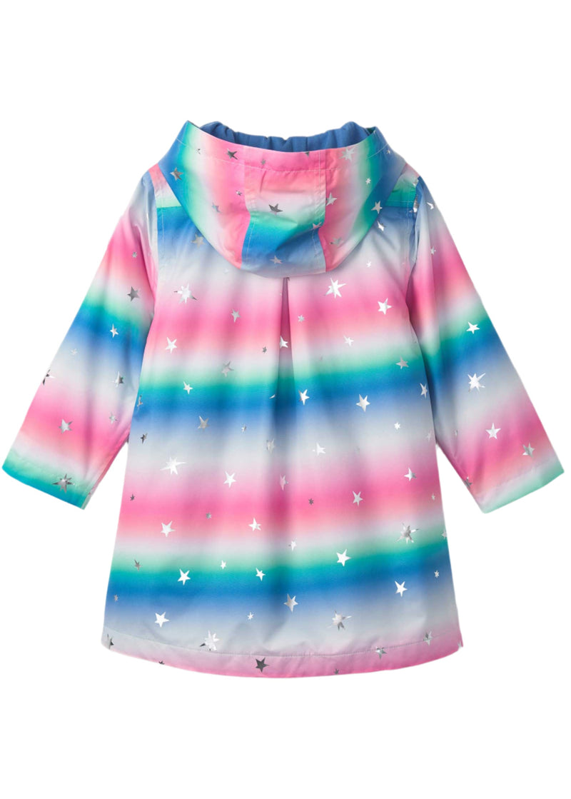 Girls Glitter Star A - Line Swing Jacket