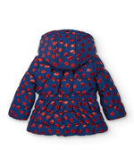 Girls' Heart Print Puffer Jacket (Tuc Tuc)