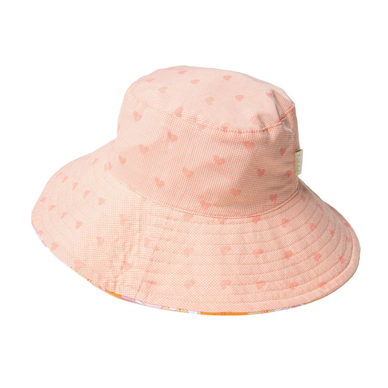 Girls Hippy Shake Reversible Sun Hat