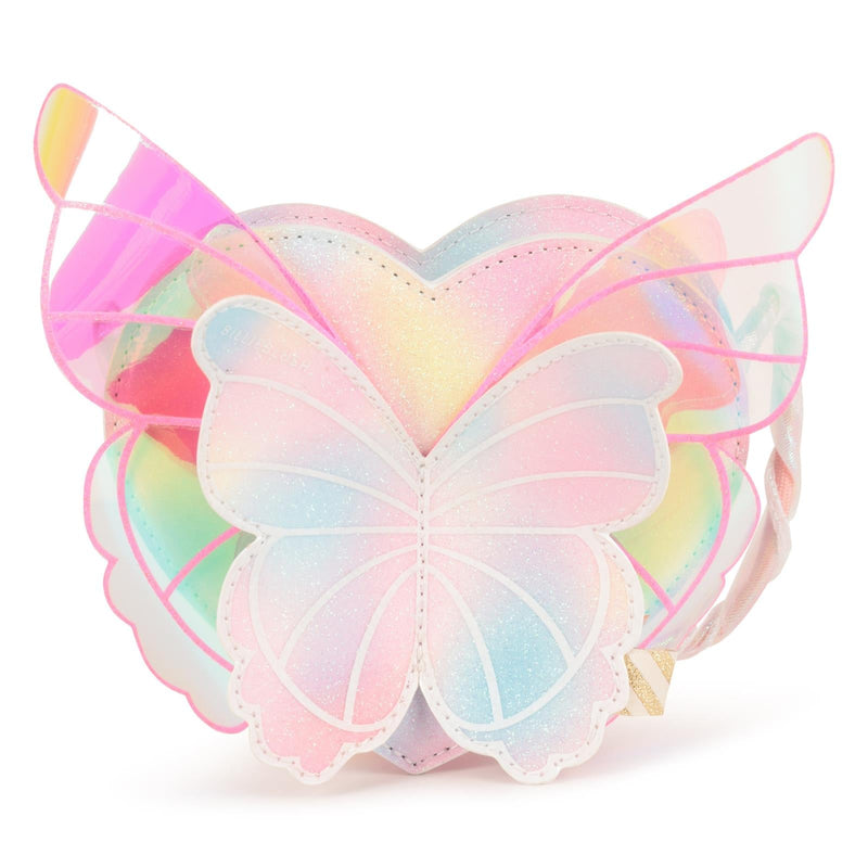 Girls Iridescent Butterfly Shoulder Bag