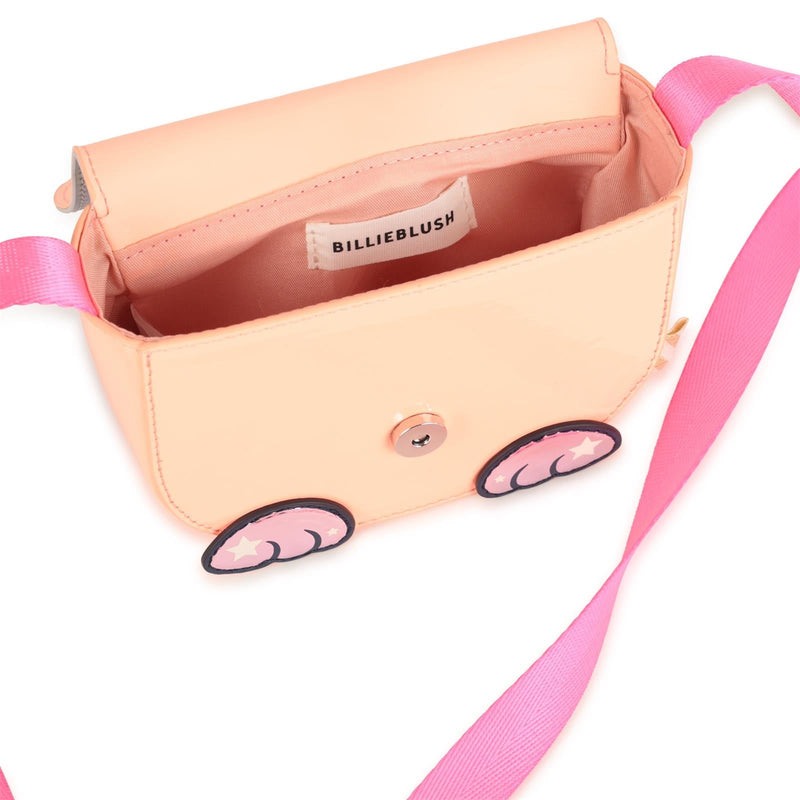 Girls Iridescent Cat Face Shoulder Bag