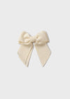 Girls Ivory Bow Hair Clip (12cm) (Abel & Lula)