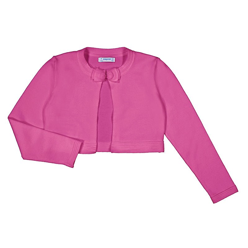 Girls Knit Cardigan - Orchid